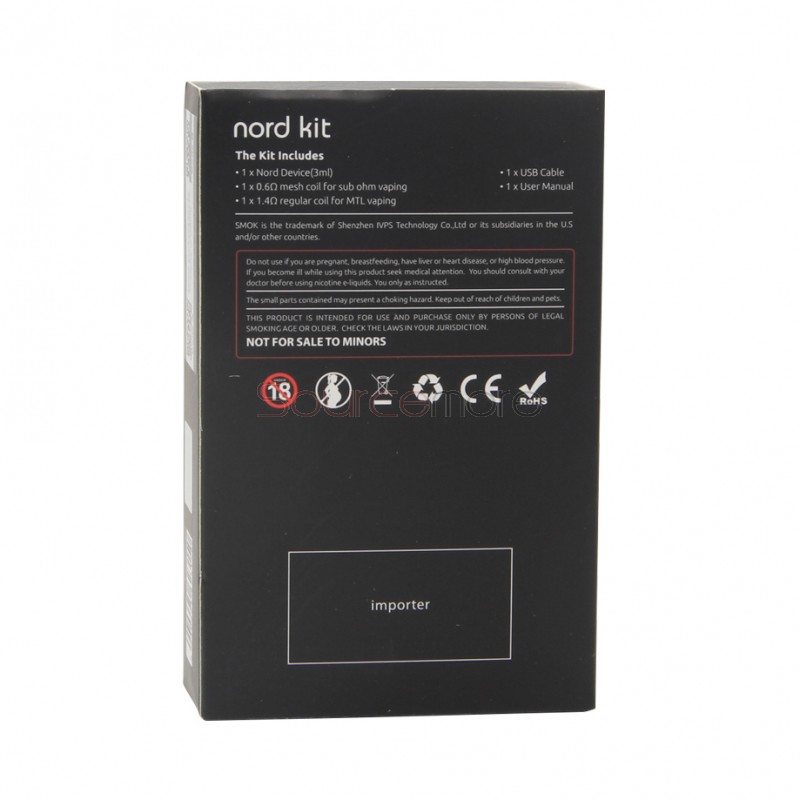 SMOK Nord Kit - IML 7-color Resin Streak