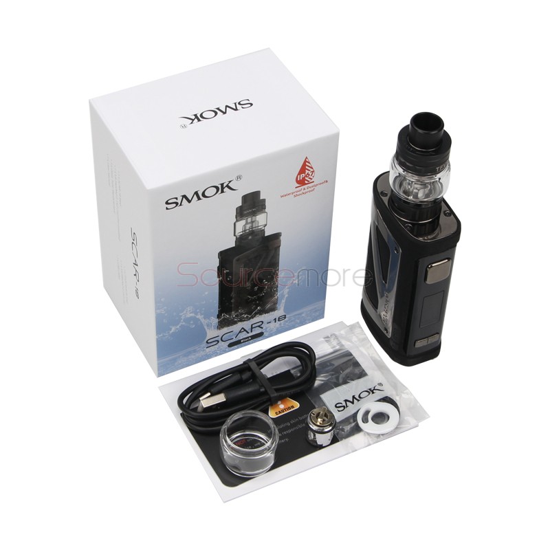 SMOK Scar 18 Kit 230 W, mit TFV19 Tank 6.5 ml, e-Zigarette