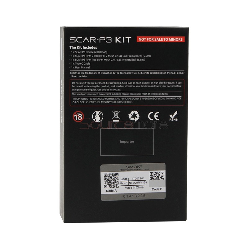 SMOK SCAR-P3 Kit