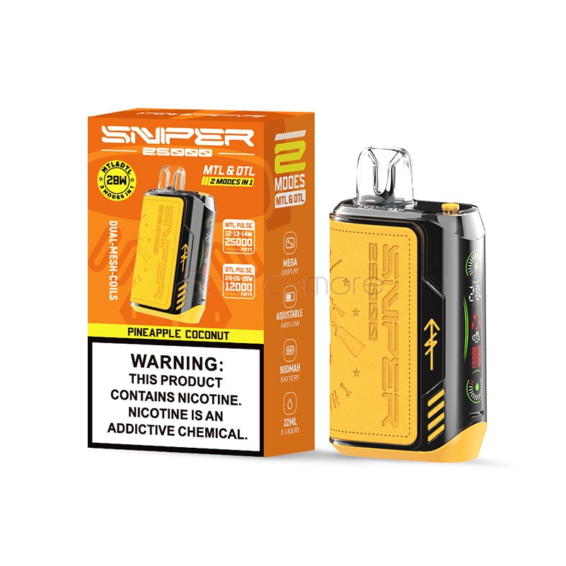 Vapmod Sniper 25K Disposable Vape Kit