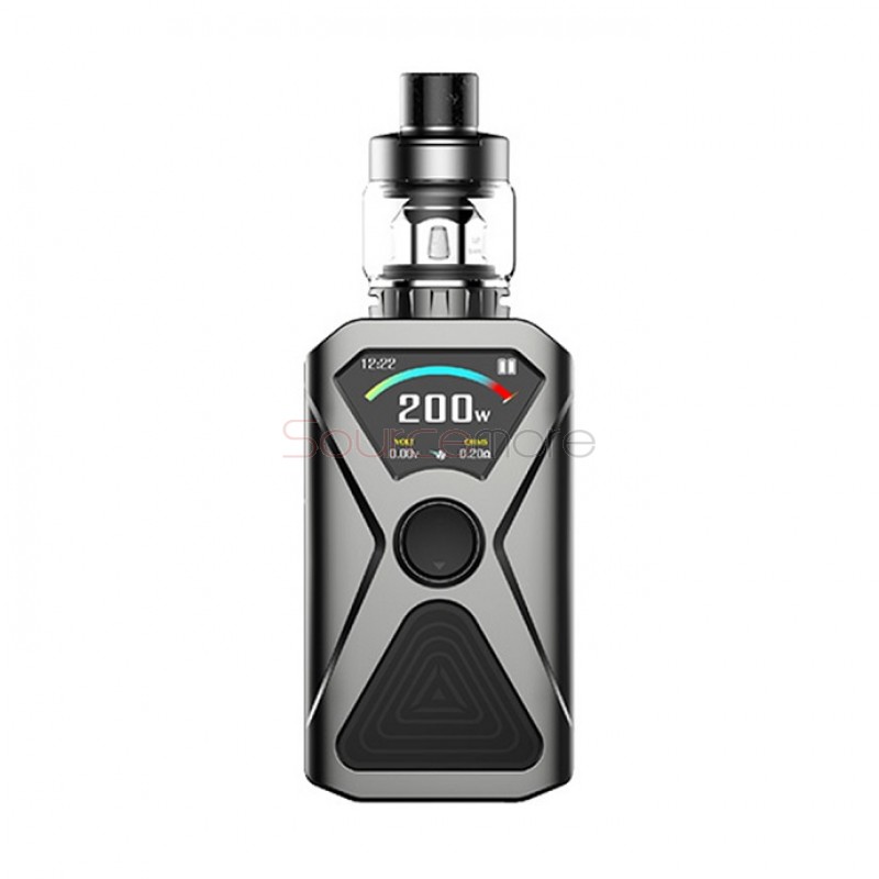 Kanger XLUM 200W Starter Kit Powered by Dual 18650 Cells - Space Grey