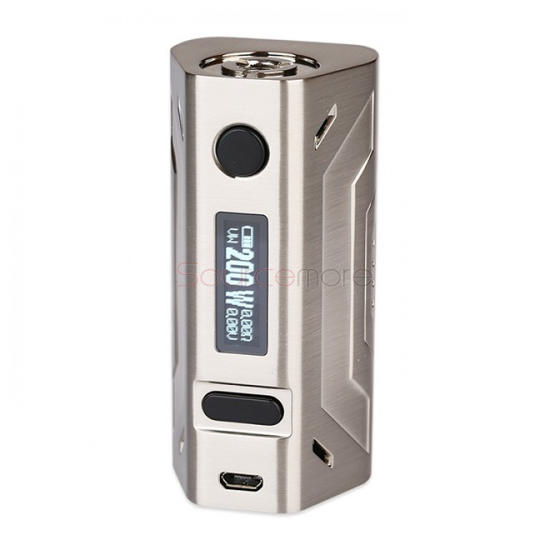 Smoant Battlestar 200W TC Box Mod - Stainless Steel