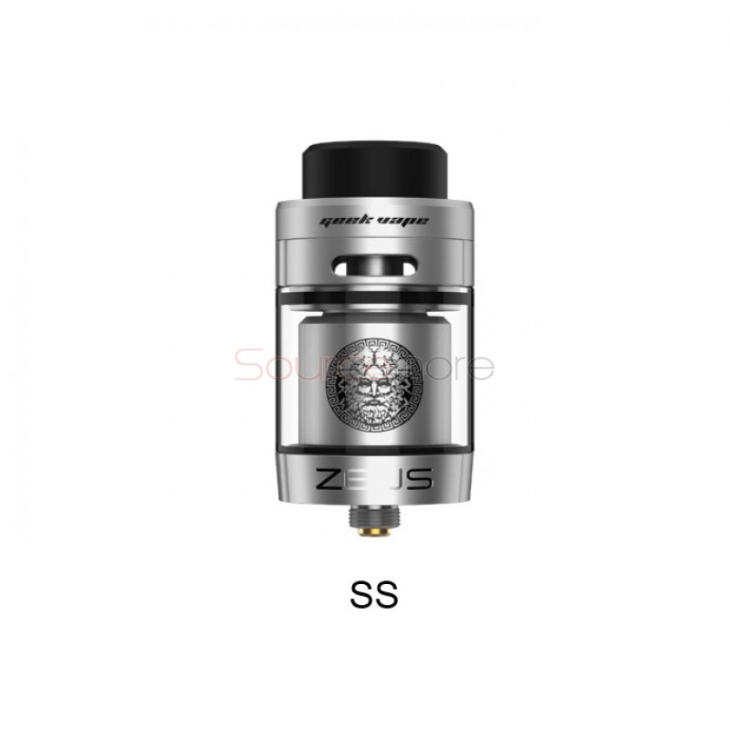 Geek Vape Zeus Dual RTA with Top Airflow 4.0ml Capacity-SS