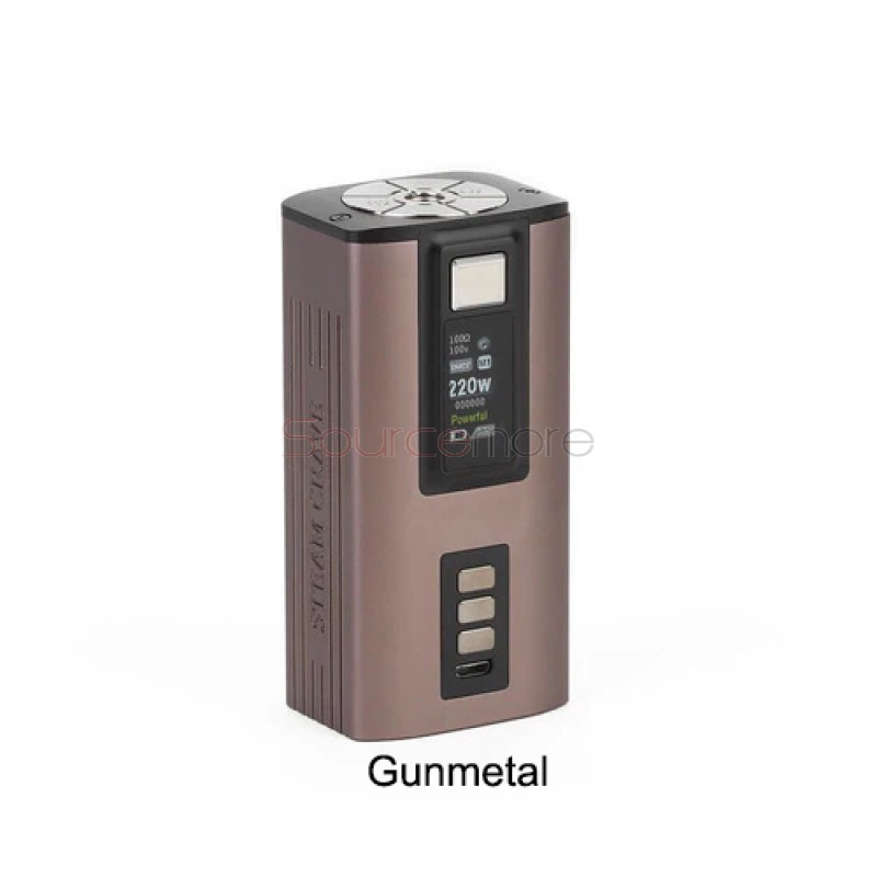 Steam Crave Hadron 220 Box Mod Gunmetal