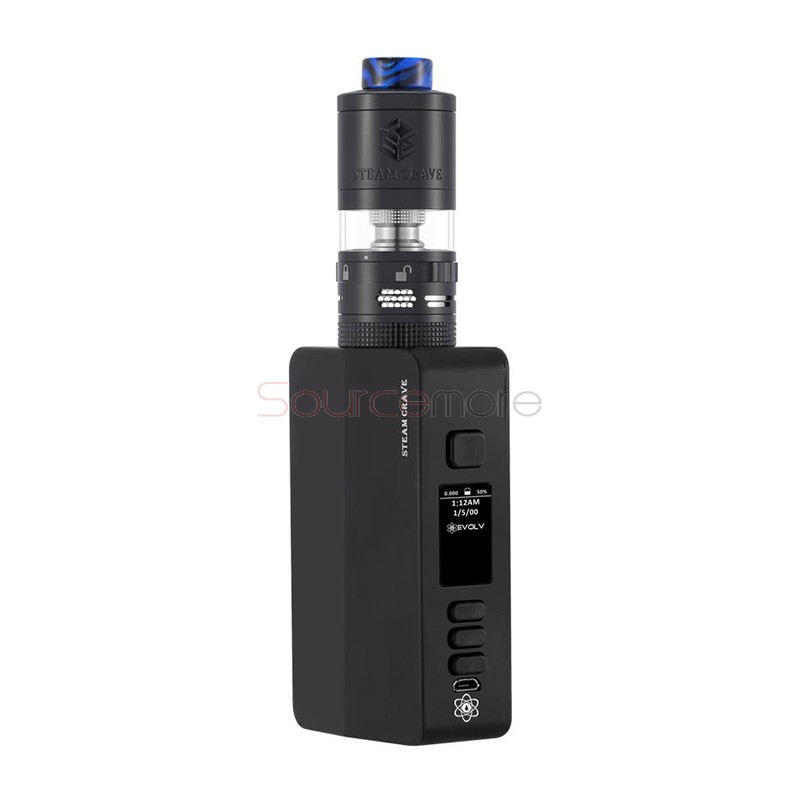 Steam Crave Hadron Plus DNA250C Combo Kit Black