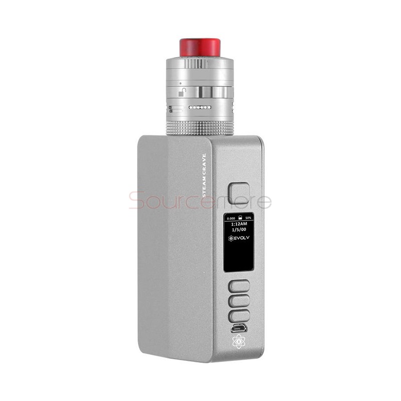 Steam Crave Hadron Plus DNA250C Combo Kit Grey