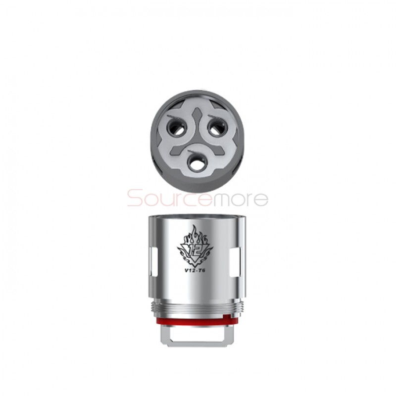 SMOK V12-T6 Replacement Sextuple Coils Head for TFV12 Tank 3pcs-0.16ohm