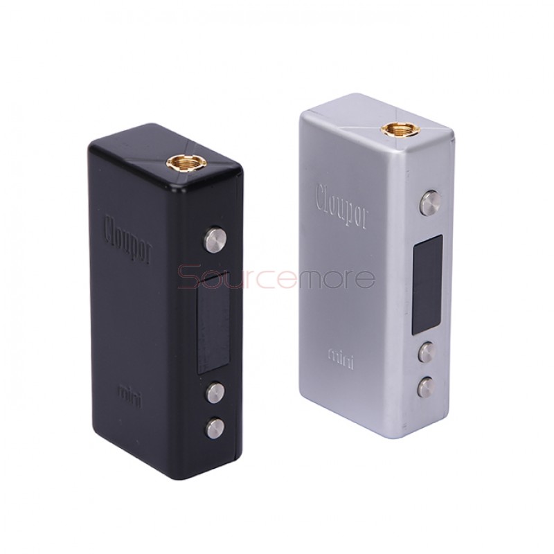 Cloupor Mini 30W Variable Voltage and Wattage Box Mod - silver