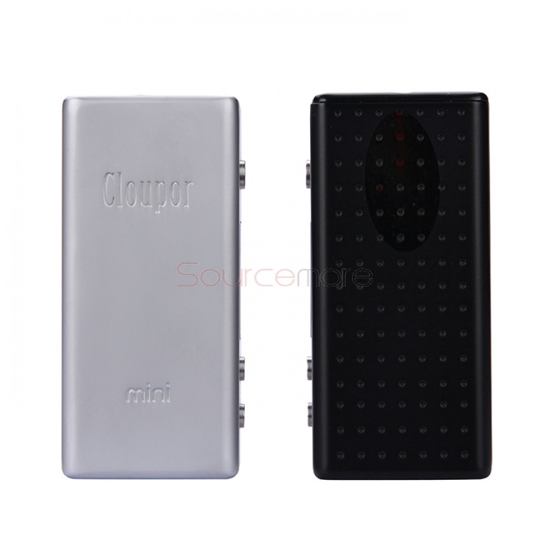 Cloupor Mini 30W Variable Voltage and Wattage Box Mod - silver