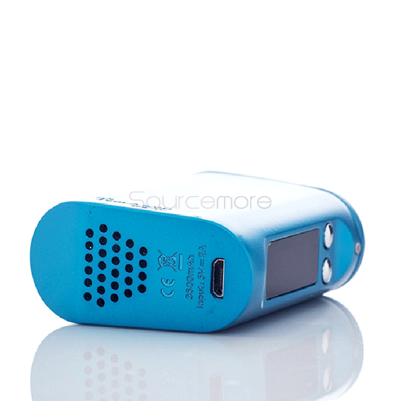 Tesla Nano TC 60W Variable Wattage Mod Support Ni/Ti 3600mah Internal Battery 510 Spring Loaded Connection-Blue