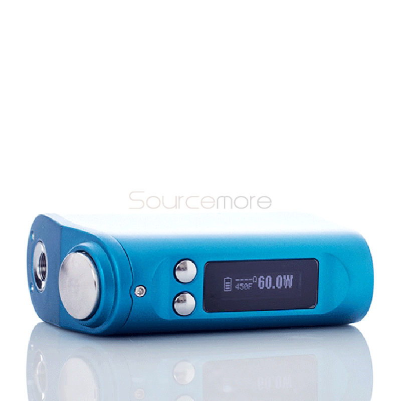 Tesla Nano TC 60W Variable Wattage Mod Support Ni/Ti 3600mah Internal Battery 510 Spring Loaded Connection-Blue