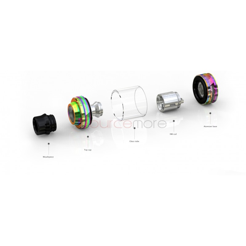Eleaf ELLO TS 2ml Top-filling Design Tank-Black