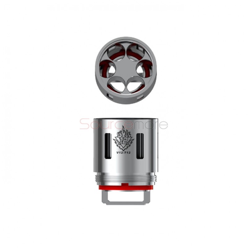 Smok V12-T12 Replacement Coil Head for TFV12 Tank 3pcs-0.12ohm