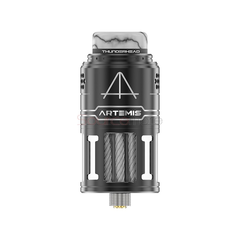 THC Artemis II 2 TC RDTA Silver Black