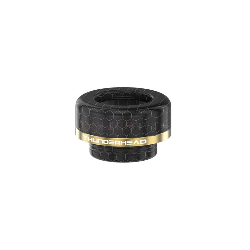 ThunderHead Creations Drip Tip for Artemis II 2 RDTA Silver Black