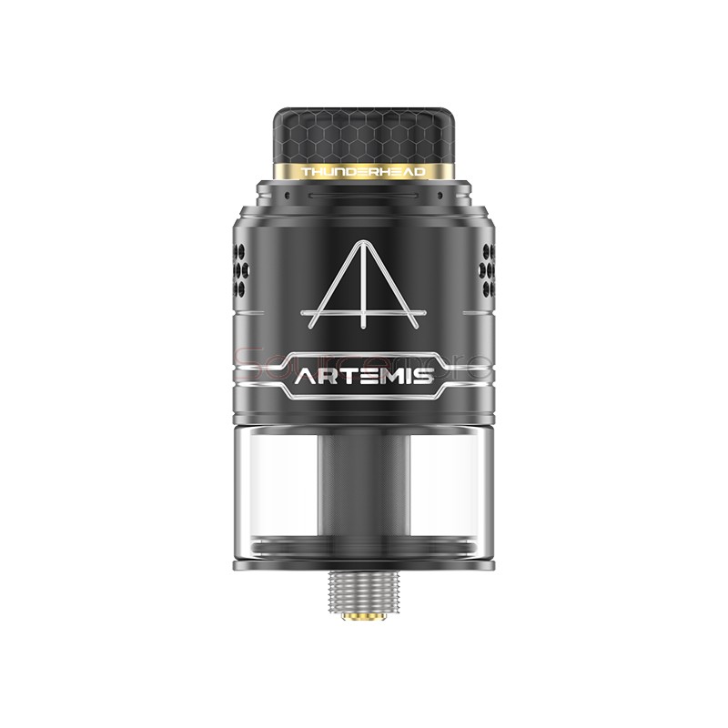 THC Artemis II RDTA Silver Black