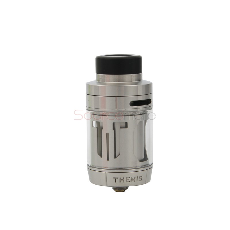 Digiflavor Themis RTA with 5ml Capacity Support Single&Dual Coil Build-Stainless Steel