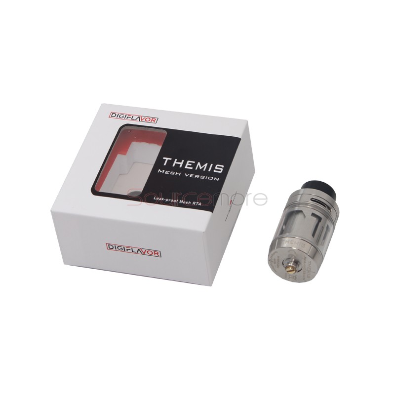 Digiflavor Themis RTA Mesh Version with 5ml Capacity Support Single Coil&Mesh Coil Build-Stainless Steel