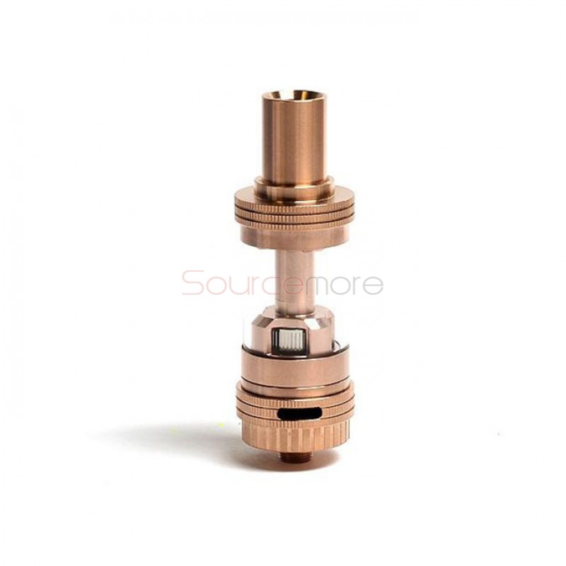 Uwell Crown 4ml Sub-Ohm Tank with 3 Coil Heads (0.25ohm,0.15ohm,0.5ohm)-Golden