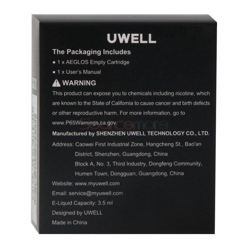 Uwell Aeglos Empty Pod Cartridge