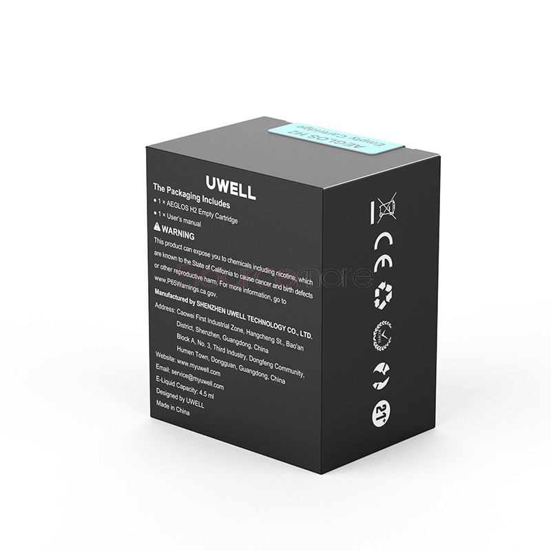 Uwell Aeglos H2 Empty Pod Cartridge