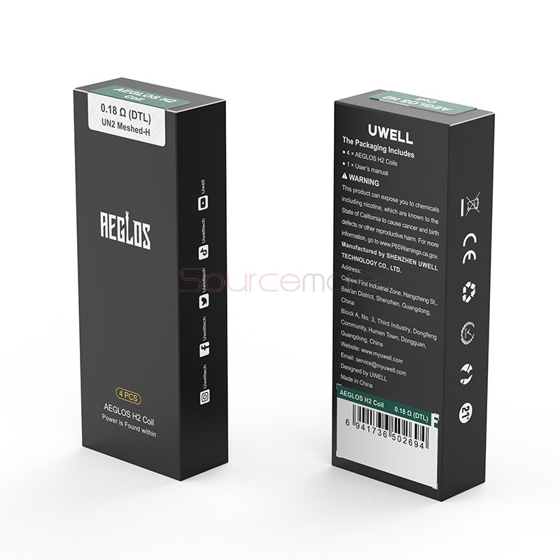 Uwell Aeglos H2 Coil