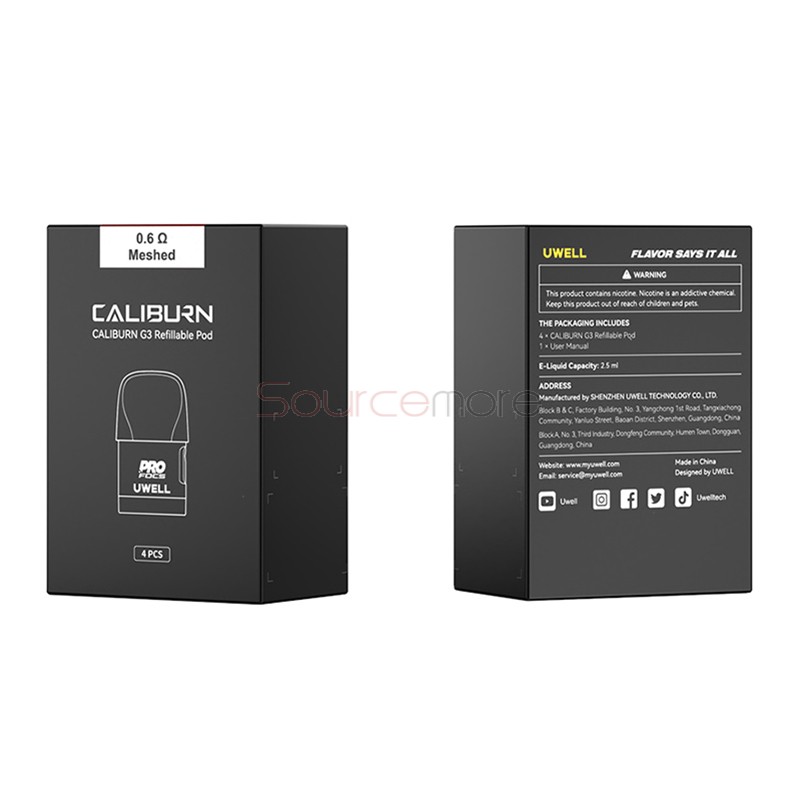 Uwell Caliburn G3 Integrated Coil Cartridge