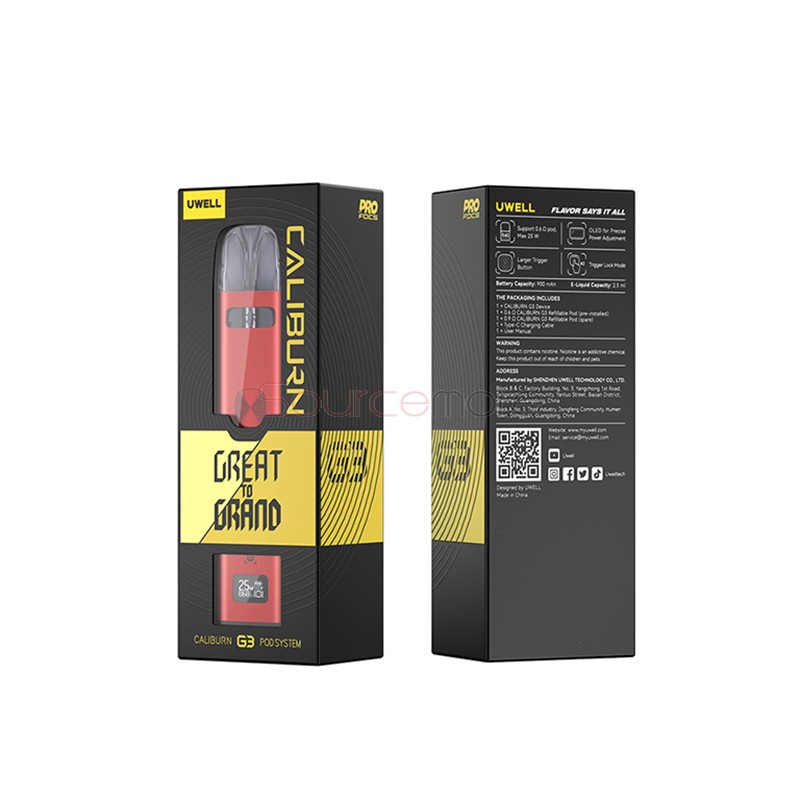 Uwell Caliburn G3 Pod Kit