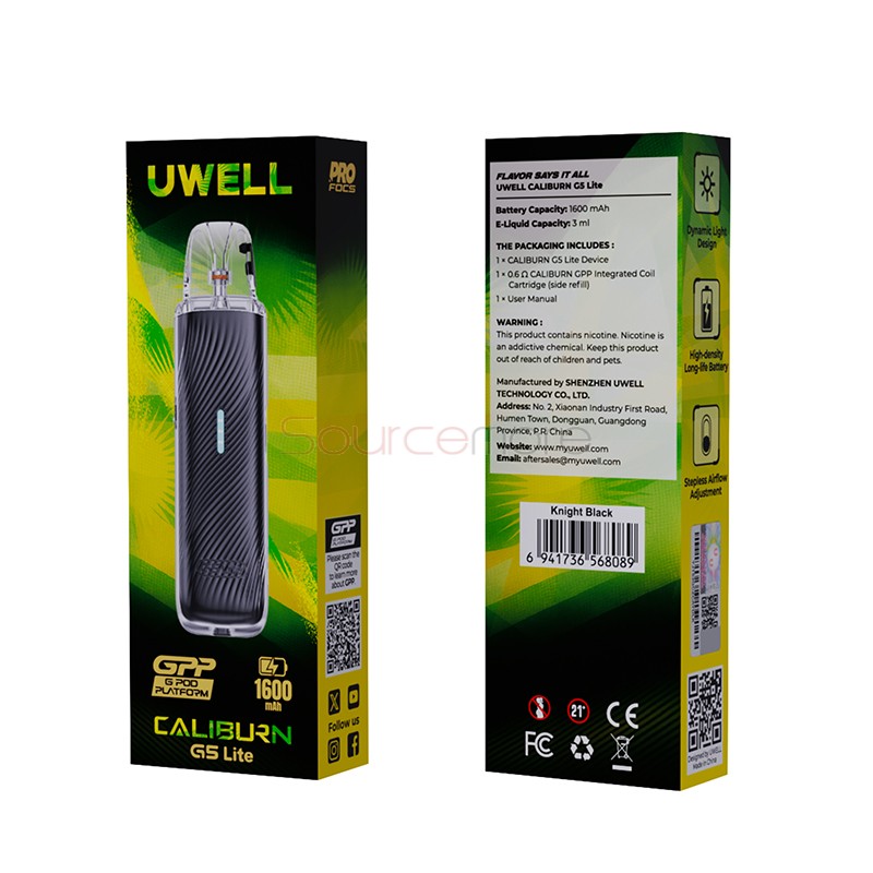 Uwell Caliburn G5 Lite Pod System Kit