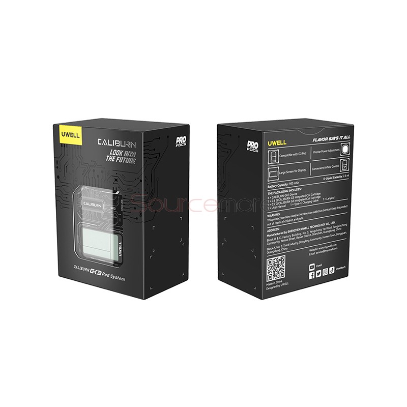 Uwell Caliburn GK3 Pod Kit