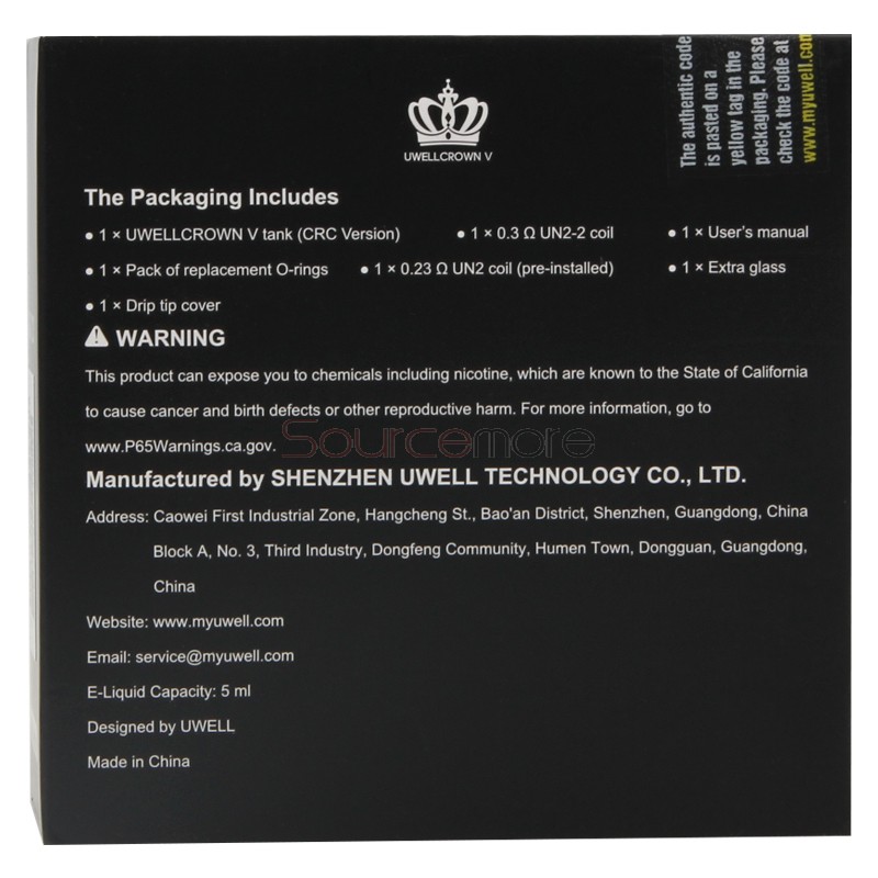 Uwell Crown 5 V Tank