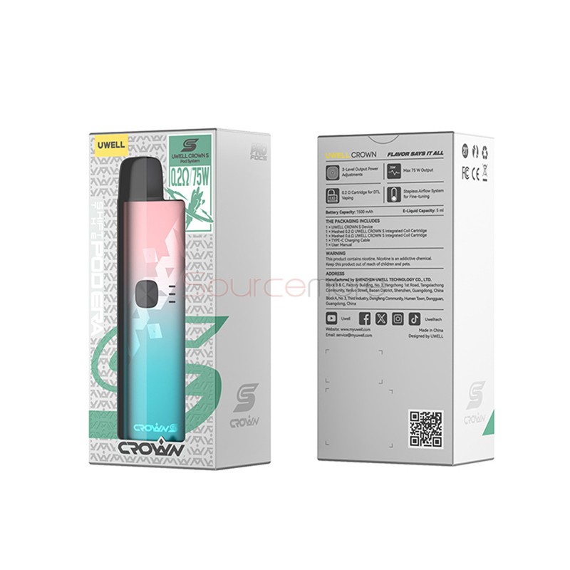 Uwell Crown S Pod Kit