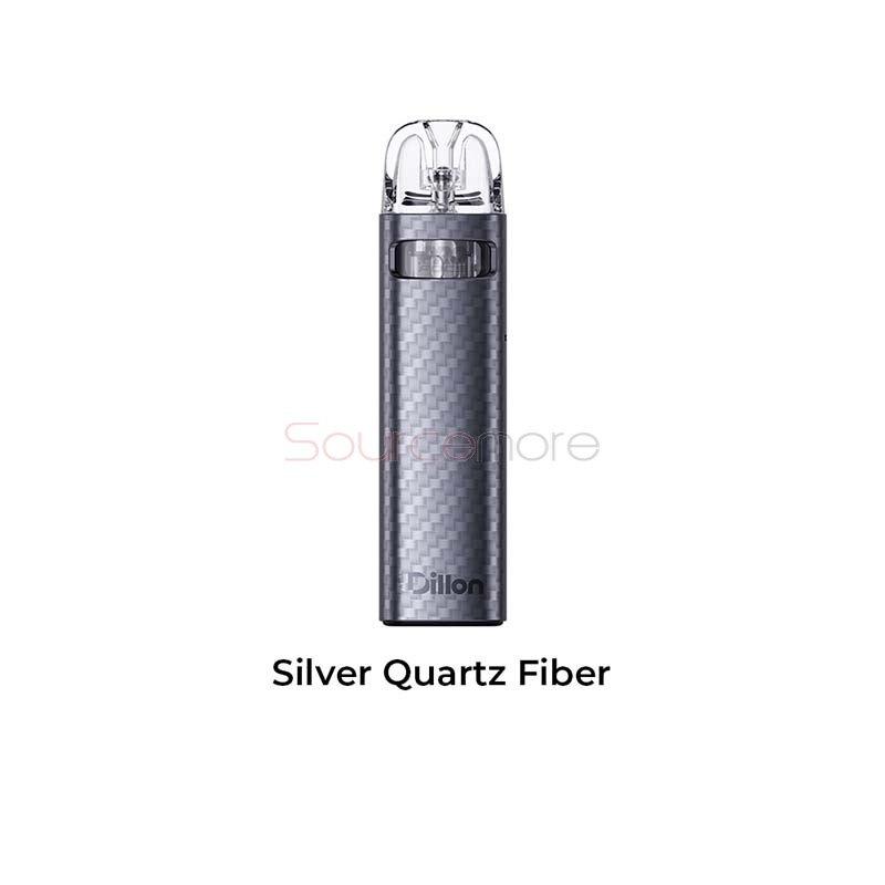 Uwell Dillon EM Pod Kit Silver Quartz Fiber