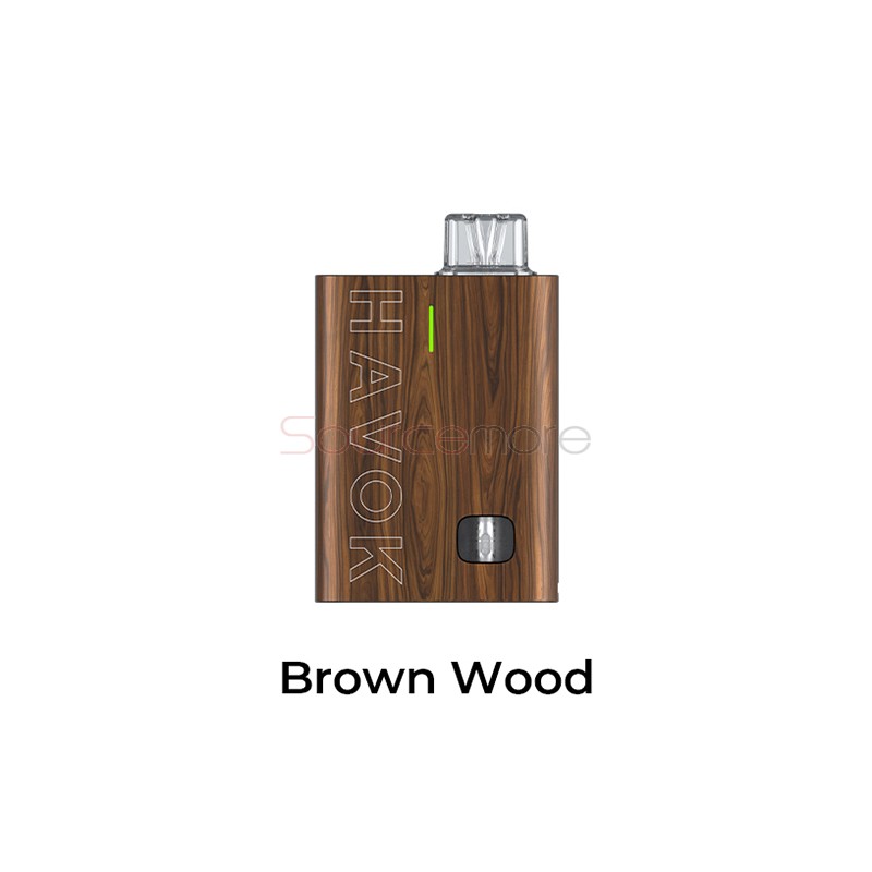 Uwell Havok R Pod Kit Brown Wood