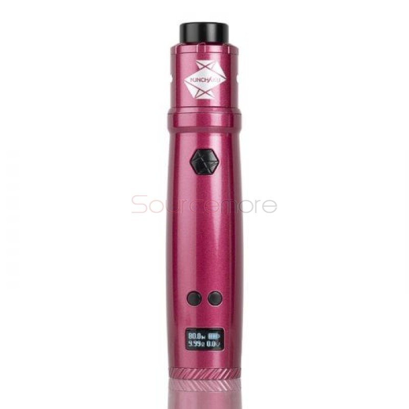 Uwell Nunchaku RDA Kit Purplish Red