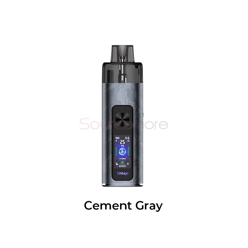 Uwell Typhos Pod Kit Cement Gray