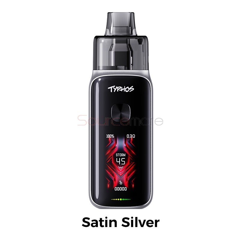 Uwell Typhos Pro Pod Kit Satin Silver