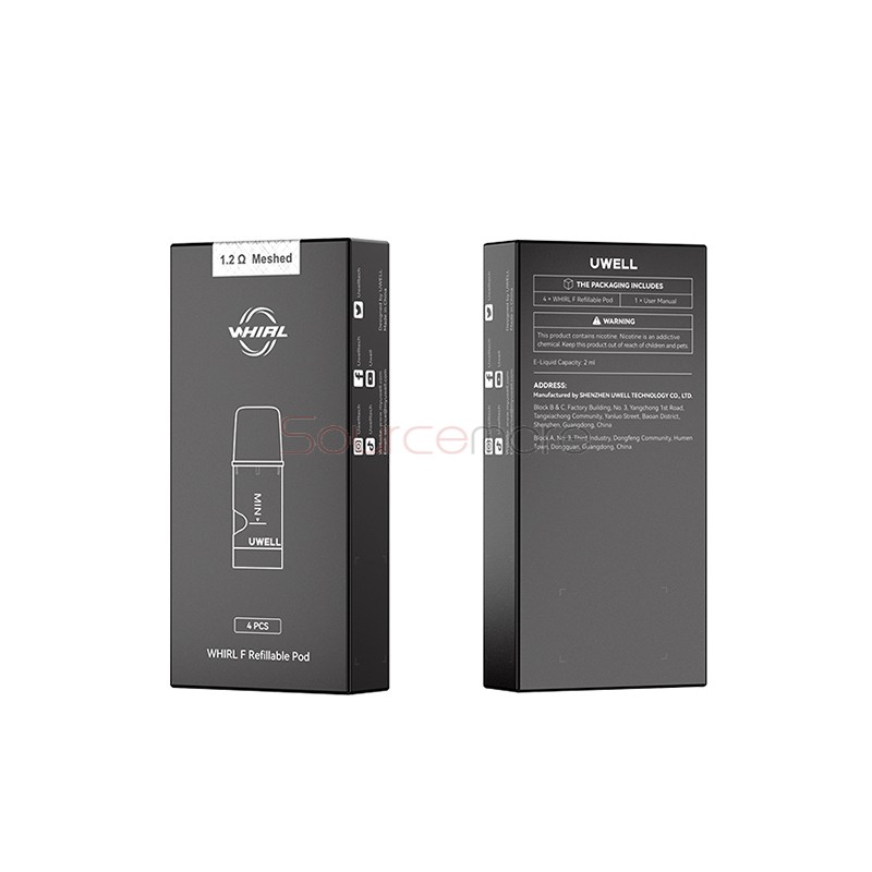 Uwell Whirl F Refillable Pod Cartridge