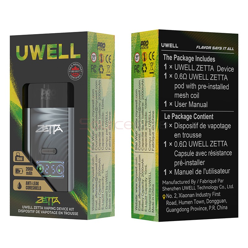 Uwell Zetta Pod Kit