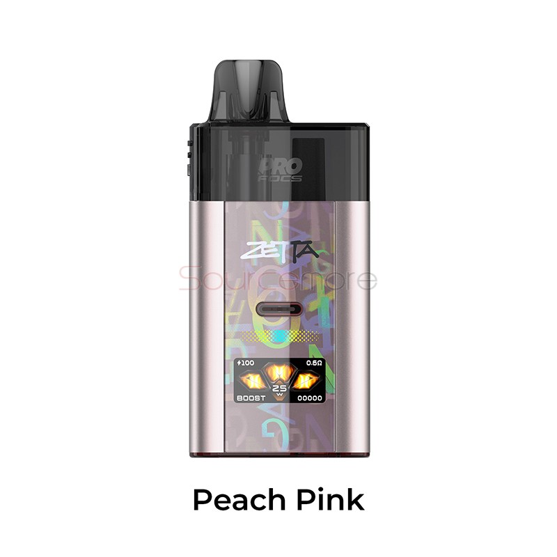 Uwell Zetta Pro Pod Kit Peach Pink