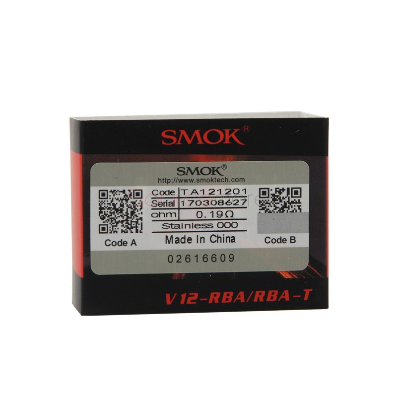 SMOK V12-RBA-T Coil Deck for TFV12 Tank-0.15ohm