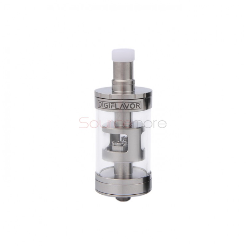 Digiflavor Siren GTA 5ml Liquild Capacity Mouth to Lung Genisis Tank Atomizer 25mm Diameter Version- Silver
