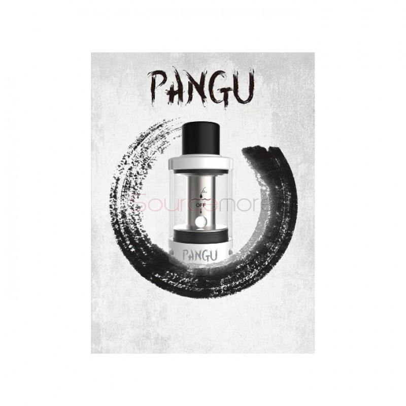 Kanger Pangu Sub Ohm Tank with PGOCC Coil 3.5ml Liquid Capacity Tank- White