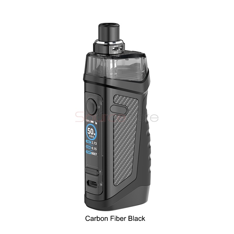 Vandy Vape Jackaroo 18650 Pod Kit Carbon Fiber Black