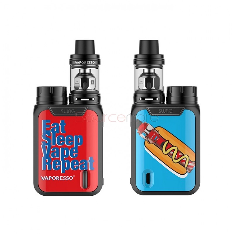 Vaporesso Swag 80W Kit with NRG SE Tank 3.5ml New Colors Vape Life