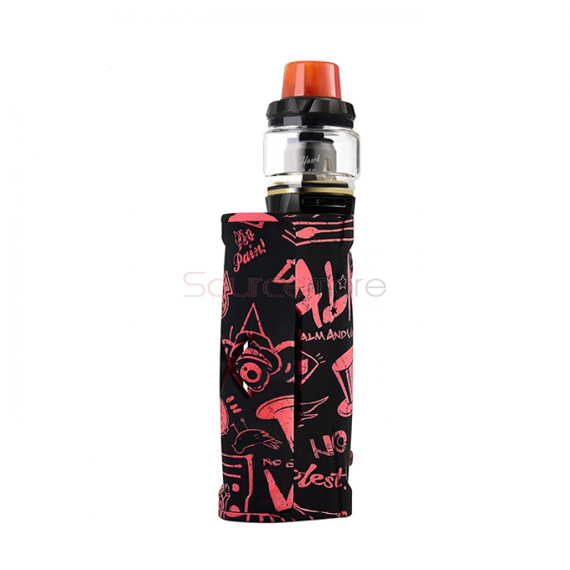 Vapor Storm Puma Kit 80W Hawk Tank 6ml Φ28 Vape Kit Vape on Black