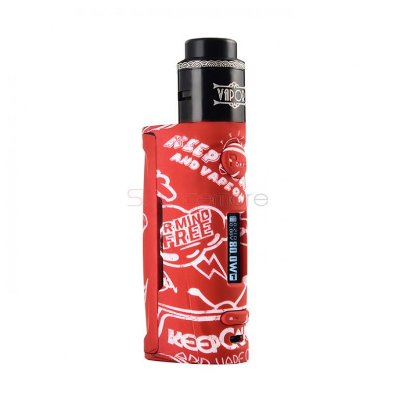 Vapor Storm Puma Baby TC Box Mod 80W with Lion RDA Atomizer 24