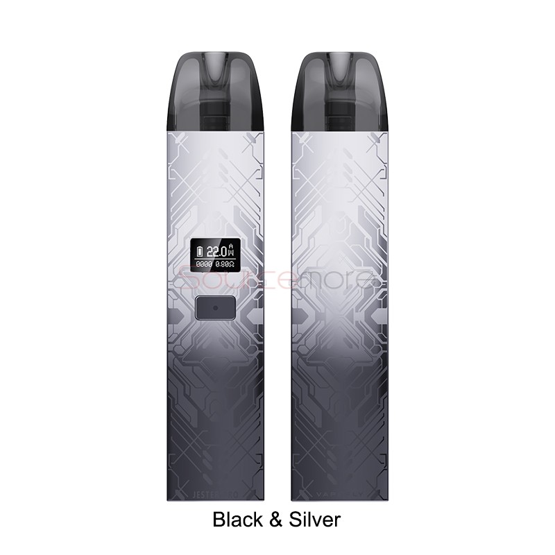 Vapefly Jester Pro Pod Kit Black Silver