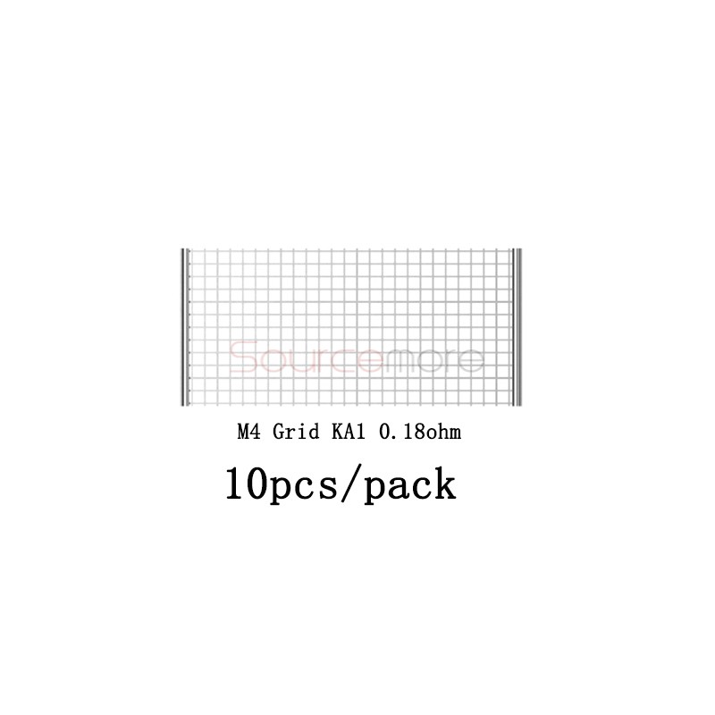 Vapefly Siegfried Mesh Wire M4 Grid KA1 0.18ohm 10pcs