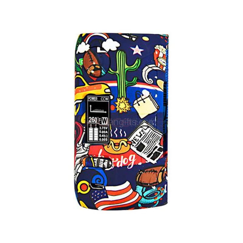Vapor Storm Puma 200W TC Box Mod Powered By Dual 18650 Batteries